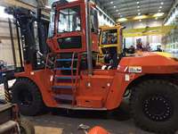 Empilhadeira Diesel Robusta de 20 Toneladas CPCD200 com Pneus 14x24 e Chassi de Banda Larga com Freio a Úmido para Canteiro de Obras Externo