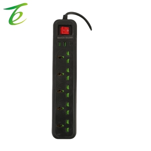 Giao diện điện thoại di động 2USB + 1 Type-C, hỗn hợp vỏ đen trắng, tiêu chuẩn người Anh, tiêu chuẩn Châu Âu và tiêu chuẩn Mỹ - Product Image 5