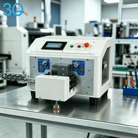 3Q Dénudeur de fils double entièrement automatique 1 mm avec fonctions de torsion, de coupe et de dénudage, lames en acier au tungstène importées 0,01 mm