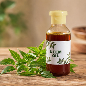 Aceite de Neem Premium 100% Puro Prensado en Frío, Aceite Esencial Puro Extraído de Semillas, Extracto Herbal, Ingredientes Naturales para Todo Tipo de Piel - Product Image 1