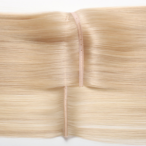 डबल खींचा रेमी यूरोपीयन मानव बाल तितली प्रतिभाशाली बालों के लिए मध्य हाथ से बंधे हुए बुनाई नरम चमकदार एक्सटेंशन - Product Image 3