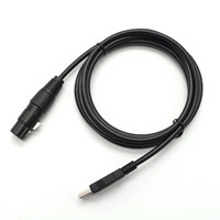 Kabel Serial USB Male XLR Female Rs485 FTDI232 Berkualitas Tinggi, Dapat Disesuaikan, Transmisi Data Kecepatan Tinggi, Pengisian Daya, Tembaga Murni