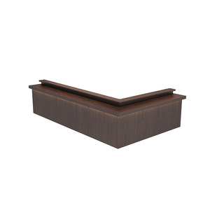 Comptoir de bar de style japonais Shiratori Izakaya pour cuisine sushi, café, restaurant, bar ouvert, caisse, personnalisable - Product Image 5