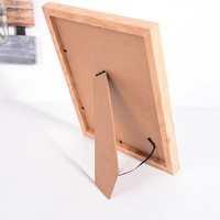 Cadre photo en MDF bois 6*8" kaki avec verre, petit cadre de table pour peinture, présentoir commémoratif pour décoration murale
