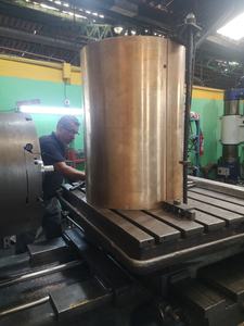 Acier au carbone de qualité supérieure, forgé, rouleau de laminoir, coupleur d'arbre de transmission marin, 63 mm - Product Image 6