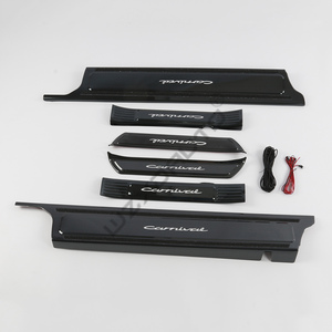 WZXDAUTO 2022 Protector de Umbral de Puerta para Coche, Cubierta de Acero de Titanio Negro, Accesorios para Automóvil - Product Image 3