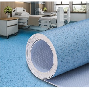 Rollos de suelo de vinilo de PVC homogéneos de 2-4mm <span class=keywords><strong>Pisos</strong></span> cómodos adecuados para hospitales - Product Image 3