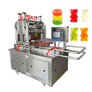 Kleine Druppel Roller Chocolade Snoep Vormen Mint Melk Zoete Zachte Gelatine Suiker Lolly Toffee Gummy Hard Candy Making Machine