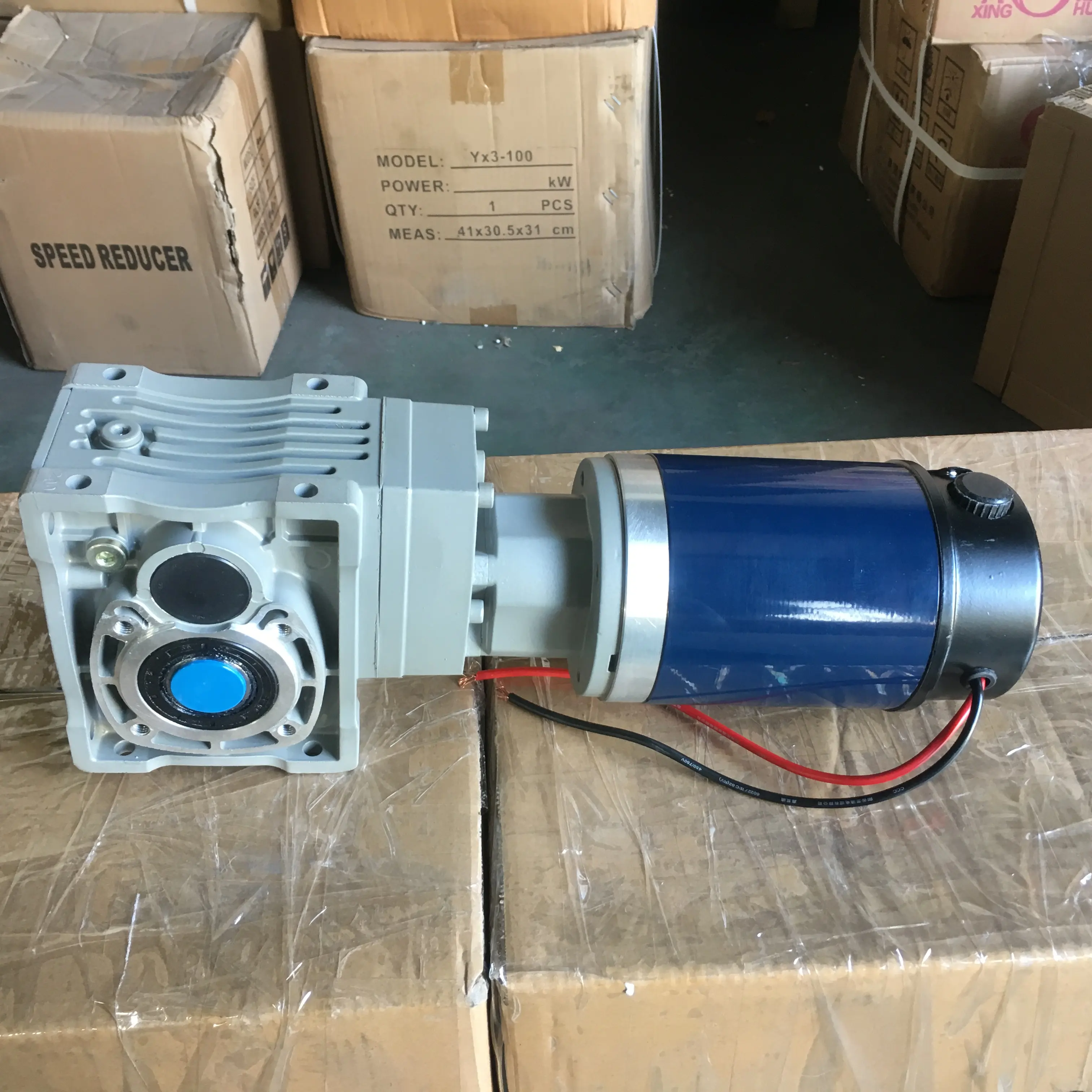 12V 24V dc helisel hipoid dişli redüktör motor 230W 400W 700W