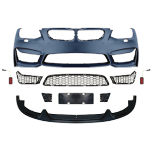 Kit de Carrocería, Parachoques Delantero para <span class=keywords><strong>BMW</strong></span> Serie 3 <span class=keywords><strong>E92</strong></span> Modificado a M4 2006-2009, Estilo Totalmente de Malla - Product Image 4