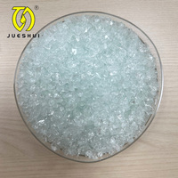 Sable de verre transparent pour systèmes professionnels de traitement de l'eau des piscines, certifié UE, options multi-tailles