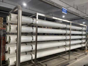 Station d'osmose inverse Two Whale 50TPH, norme ISO, pour le traitement des eaux usées de l'industrie minière, pompe à économie d'énergie, faible <span class=keywords><strong>entretien</strong></span> - Product Image 1