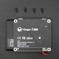 Carte de développement PiSugar 2 Pro pour Raspberry Pi 3B/4B, système d'exploitation Linux, module d'alimentation UPS avec batterie au lithium, fabriqué à Guangdong, Chine