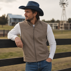 <span class=keywords><strong>Chaleco</strong></span> <span class=keywords><strong>Vaquero</strong></span> para Hombre, <span class=keywords><strong>Chaleco</strong></span> Bordado Personalizado, OEM ODM, Ropa de Trabajo para Exteriores y Granja - Product Image 3