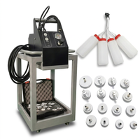 Amsxzo HY-5001 Changeur de liquide de frein à impulsions, machine de récupération et d'échange d'huile de frein synchrone 4 roues, 16 adaptateurs, équipement CE
