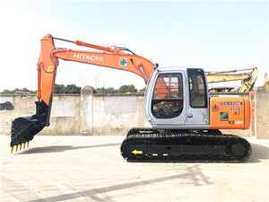 รถขุดตีนตะขาบฮิตาชิ EX120-5 ปี 2014 มือสองนำเข้า บุ้งกี๋ 1.2 เมตร น้ำหนัก 12 ตัน เครื่องยนต์ ปั๊ม PLC - Product Image 5