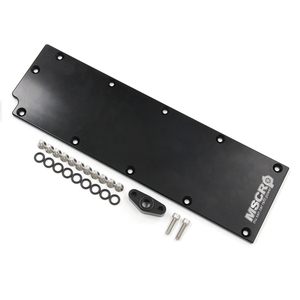 रास के लिए फिट इंजन जनरल चतुर्थ L99 LS3 घाटी कवर प्लेट फौजों एल्यूमीनियम डीओडी मिटाएँ चोर पैन - Product Image 3