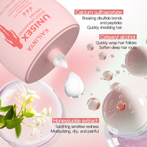 Crème dépilatoire douce à marque privée, idéale pour une peau lisse sur le dessus des lèvres et les aisselles, crème dépilatoire pour le visage - Product Image 4