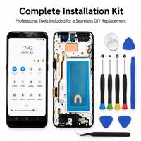Écran LCD d'origine de haute qualité avec châssis pour Samsung Galaxy S21, S22, S23, S24, S25 – Pièce de rechange