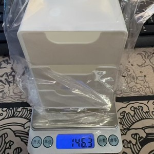 <b>Desktop</b> Mini Storage Box White Three Layer Drawer <b>Organizer</b> <b>For</b> Jewelry Cosmetics Office Desk Organization - Product Image 4