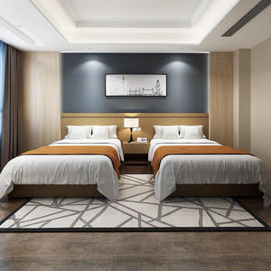 Prezzo competitivo appartamento tre cinque stelle <span class=keywords><strong>Hotel</strong></span> mobili in legno camera da <span class=keywords><strong>letto</strong></span> Queen Size <span class=keywords><strong>letto</strong></span> matrimoniale - Product Image 3