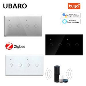 Interruptor de Pared Inteligente Ubaro de 157 mm con Caja de Montaje de 60 mm, WiFi 2.4 GHz, Control Táctil para Domótica - Product Image 3