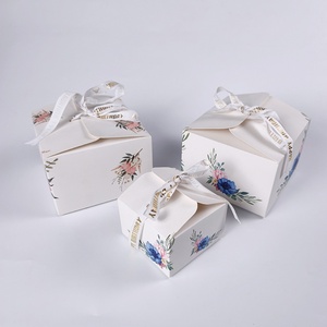 Sunshine Wholesale <b>Wedding</b> Birthday <b>Cake</b> <b>Box</b> Biodegradable Food Grade Sweet Ivory Cardboard <b>Cake</b> <b>Box</b> with Logo - Product Image 3