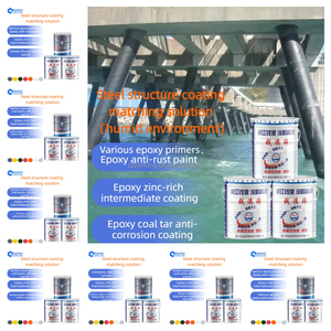 Aangepaste Kleur 50Cm Slagvastheid Epoxy Ijzeren Tussenliggende Verf Vloeibare Coating Toepassing Met Borstel Ontwerp