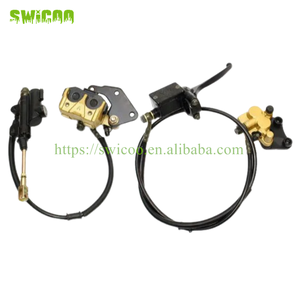 Kit de frein <span class=keywords><strong>avant</strong></span> et arrière étrier de frein levier d'embrayage maître-<span class=keywords><strong>cylindre</strong></span> pour moto <span class=keywords><strong>Dirt</strong></span> Bike CRF50 XR70 50-110CC - Product Image 6