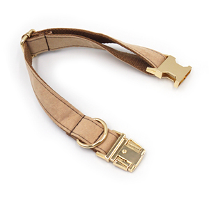 Set hadiah anjing mode kalung hewan peliharaan dan set kerah tali anjing Khusus lucu dan kerah chamois kulit kerah anjing peliharaan - Product Image 5