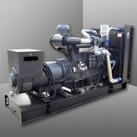 Groupe électrogène diesel silencieux à châssis ouvert MTA11-G2 250 KVA Moteur Weichai 12V DC Démarrage électrique Marque TFW Monophasé 50Hz ATS AVR
