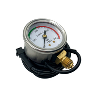 Manomètre de pression NGV CNG 5V, connexion inférieure, 400 bars, manomètre de pression de gaz CNG
