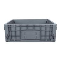 Caisse de rangement pliable en plastique, conteneur réutilisable en PP, caisse solide pour le stockage et le transport