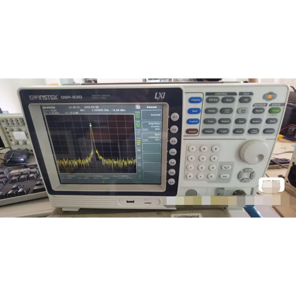 Gw Instek GSP-930 GSP930 스펙트럼 분석기 9k Hz-3G Hz