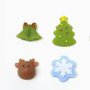 ของเล่นบีบ Tpr Mini Squishy รูปสัตว์น่ารักและซานตาคลอส ขนาด 3 ซม. สำหรับตกแต่งคริสต์มาส ราคาถูกจากโรงงาน - Product Image 4