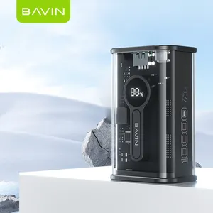 BAVIN 10000mAh 22.5W powerbank Fast Charging Mobile Cell Phone Charger Portable Type C USB 10000 mah Power Bank PC1012S