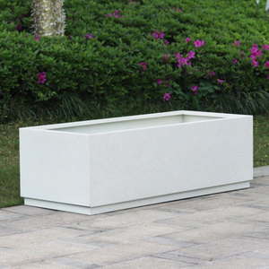Grands pots <span class=keywords><strong>de</strong></span> fleurs en métal pour décoration extérieure, jardin, plantes - Product Image 6