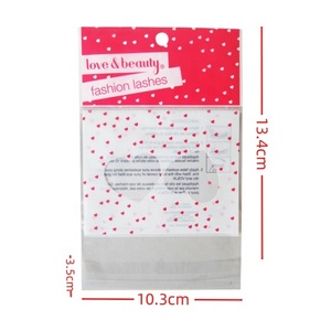 Tùy chỉnh in trong suốt có thể tái chế Bopp Nắp kéo nhựa tự dính giấy bóng kính OPP Túi với tiêu đề cho quà tặng - Product Image 2