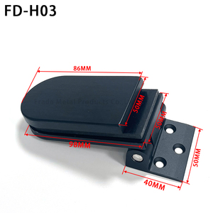 Bisagra de puerta de vidrio de ducha dorada con arbusto sin marco para solución de bisagra de puerta Bisagra de calidad premium - Product Image 4