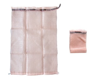Sacos de Malla Tubular de Polipropileno de 20l, 40l y 60l, Color Rojo Whisky, para Leña - Product Image 5
