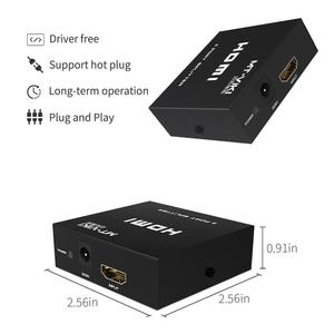 Khuyến Mãi Nóng Bộ Chia HDMI 4K 1 Trong <span class=keywords><strong>2</strong></span> Ra 1X2 3D Full HD 1080P 4K X 2K @ 30Hz Màn Hình Kép Bộ Chia HDMI <span class=keywords><strong>2</strong></span> Cổng - Product Image 3