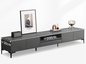 Soporte de exhibición de Tv antiguo de estilo moderno, mesa con estante de almacenamiento, armario de Tv, Consola de madera, muebles para el hogar, armarios de sala de estar - Product Image 2