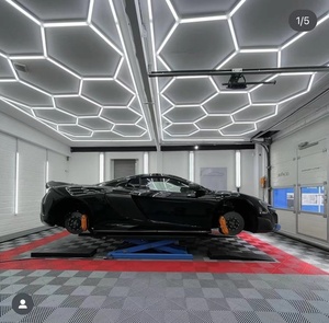 Akıllı ev için en çok satan altıgen LED ışık atölyeler için soğuk beyaz emisyonlu bal peteği detaylandırma ışıkları - Product Image 1