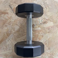 Haltères de fitness personnalisés OEM, fournis directement par l'usine, pour l'entraînement de force commercial en salle de sport (Haltères CPU)