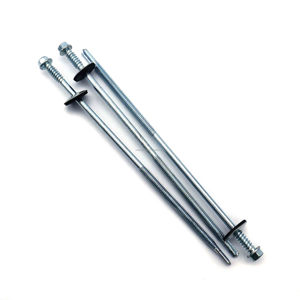 Tornillos Autoperforantes de Acero Galvanizado Métrico, Cabeza Avellanada, Rosca Doble con Arandela de EPDM para Paneles Sándwich - Product Image 4