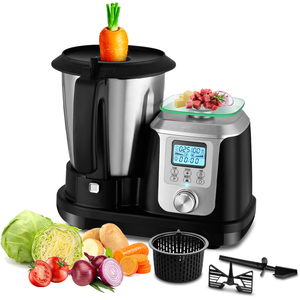 Robot de Cocina Multifuncional Todo en Uno con Función de Mezcladora, Picadora, Licuadora, Olla Térmica de 1200W, Aplicación de Cocina - Product Image 6