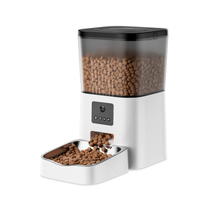 Distributeur automatique de nourriture pour animaux de compagnie Dudu Smart Pet Feeder 4L avec contrôle par application, prise US - Product Image 1