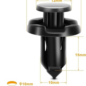 Clips de Reparación Automotriz Subaru: Sujetadores de Empuje de Deslizamiento Suave 90914-0007, 90913-0067, 90914-0051 (100 Unidades) - Product Image 3