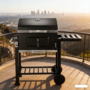 Grill Barbecue Poulet Grill <span class=keywords><strong>Weber</strong></span> Kebab Grill Barbecue Grill en acier inoxydable Chauffage rapide Couverture de barbecue pour la cuisson de la viande - Product Image 5