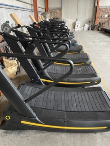 <span class=keywords><strong>Caminadora</strong></span> Curva sin Motor con Plataforma Amortiguadora para Entrenamiento Cardiovascular de Cuerpo Completo y <span class=keywords><strong>CrossFit</strong></span> - Product Image 2